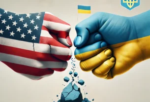 punhos estados unidos e ucrania em disputa pelos resursos minerais