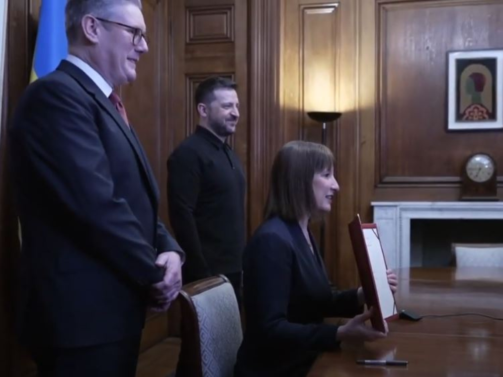 primeiro-ministro britânico e Zelenskyy