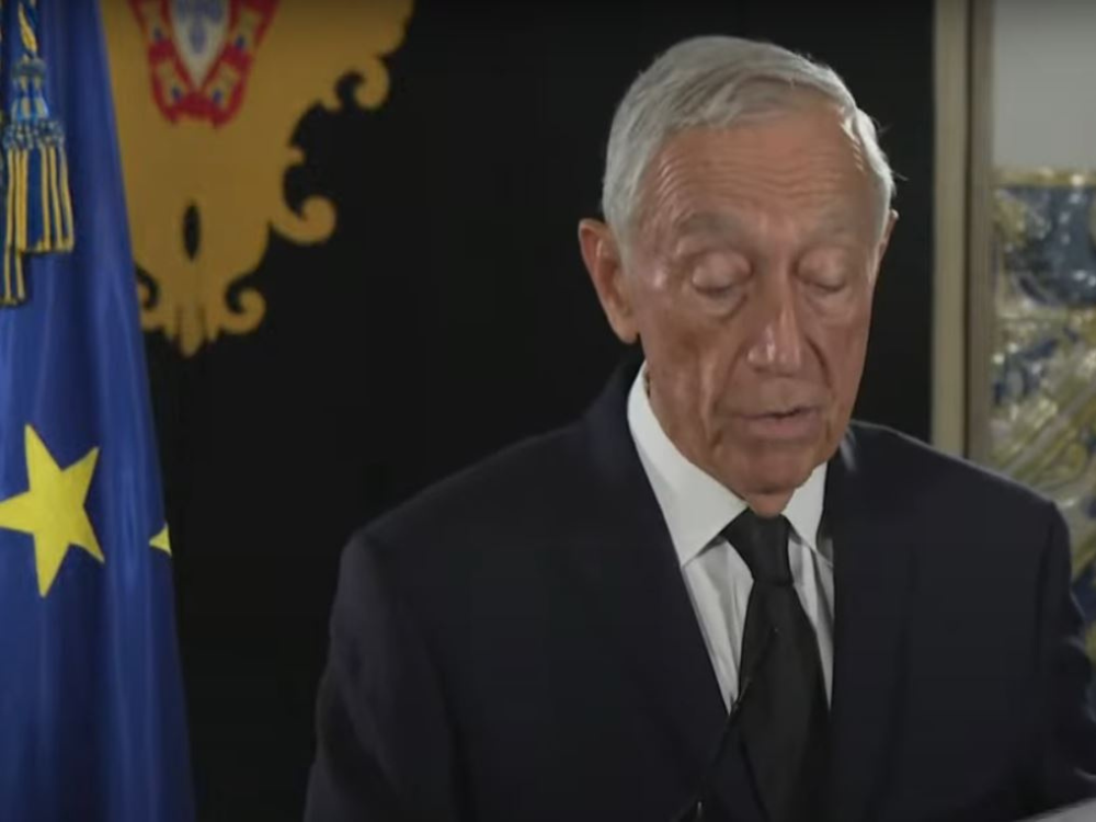 presidente de Portuga Marcelo Rebelo de Sousa